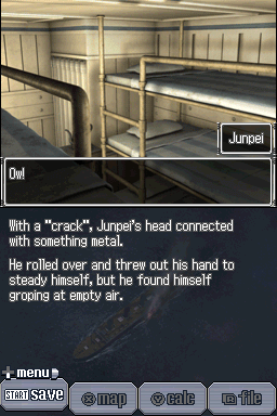 999: 9 Hours, 9 Persons, 9 Doors screenshot 2 for Nintendo DS